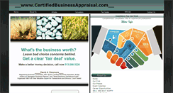 Desktop Screenshot of certifiedbusinessappraisal.com